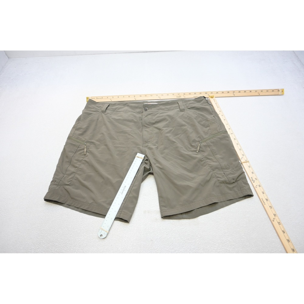 5.11 Tactical Cargo Shorts Mens 40 Olive Green Stretch Utility Outdoor Excellent